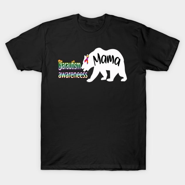 Autism Awareness T-ShirtMama Bear Autism Awareness T-Shirt by AdelaidaKang